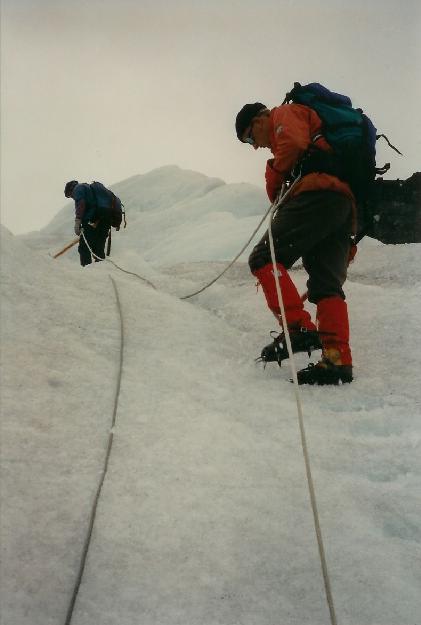 Op af Svellnosbreen.